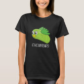 Cucumbird Vegetarian Vegetable Veggies Vegan Cucum Tシャツ (正面)