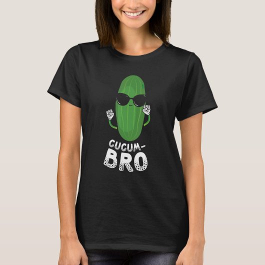 Cucumbro Vegetarian Vegetable Veggies Vegan Cucumb Tシャツ (正面)