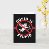 Cud Is Stud Hate Valentines Anti Valentine Stud Cu カード (黄色い花)