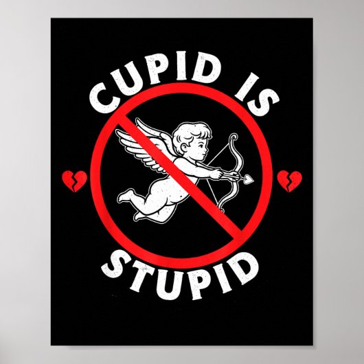 Cud Is Stud Hate Valentines Anti Valentine Stud Cu ポスター (正面)