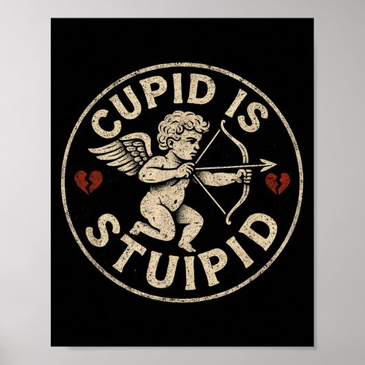 Cud Is Stud Hate Valentines Anti Valentine Stud Cu ポスター (正面)