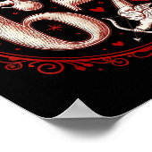 Cud Says 67 Funny 6 7 Six Seven Meme Slang Valenti ポスター (角)