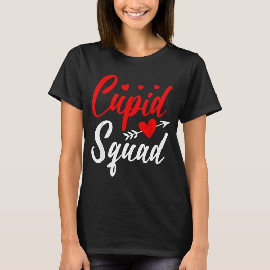 Cud Squad Cute Valentine's Couples New Husband Wif Tシャツ (正面)