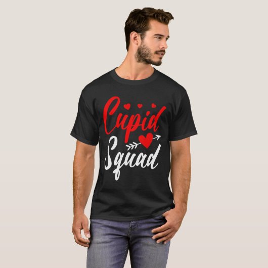 Cud Squad Cute Valentine's Couples New Husband Wif Tシャツ (正面フル)