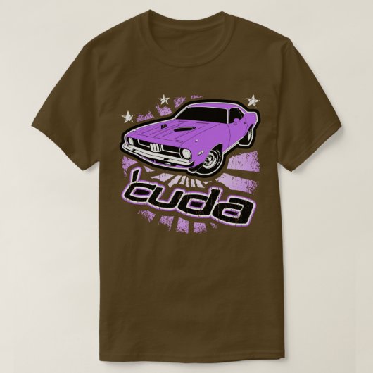 CUDAプラム熱狂する Tシャツ (デザイン正面)