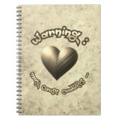 Cuddle Alert – Art with Heart! ノートブック (正面)