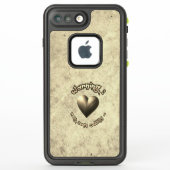 Cuddle Alert – Art with Heart! LifeProof iPhoneケース (裏面)