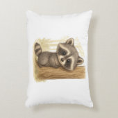 Cuddle Buddy Raccoon アクセントクッション (正面(垂直))