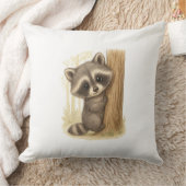 Cuddle Buddy Raccoon クッション (ブランケット)