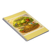 cuddle everlasting memories in a warm safe place ノートブック (右側)