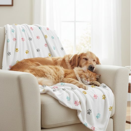 Cuddle Fleece Warm Pet Blanket Liner Throw フリースブランケット