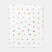 Cuddle Fleece Warm Pet Blanket Liner Throw フリースブランケット (正面)
