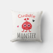 Cuddle Monster pillow クッション (正面)