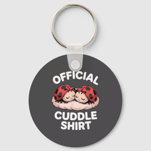 Cuddle Shirt Cute Ladybug Couple Cozy  キーホルダー (正面)
