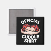 Cuddle Shirt Cute Ladybug Couple Cozy  マグネット (正面/裏面)