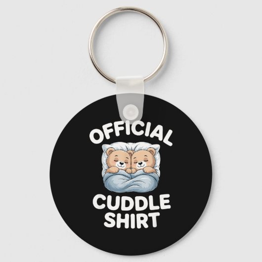 Cuddle Shirt Cute Teddy Bear Sleepwear  キーホルダー (正面)