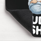 Cuddle Shirt Cute Teddy Bear Sleepwear  マウスパッド (コーナー)