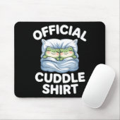 Cuddle Shirt Funny Cute Frogs Cozy  マウスパッド (マウス)