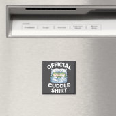 Cuddle Shirt Funny Cute Frogs Cozy  マグネット (インサイチュ (食洗機))