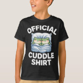Cuddle Shirt Funny Cute Frogs Cozy  Tシャツ (正面)