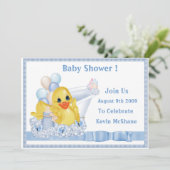 CuddleCreek® BustebDucky招待状 招待状 (スタンド正面)