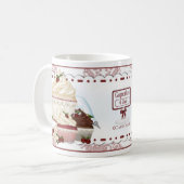 CuddleCreek® ClassyCupcakesのカフェのマグ マグカップ (正面左)
