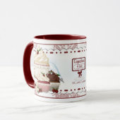 CuddleCreek® ClassyCupcakesのカフェのマグ マグカップ (正面左)