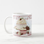 CuddleCreek® ClassyCupcakesのカフェのマグ マグカップ (左)