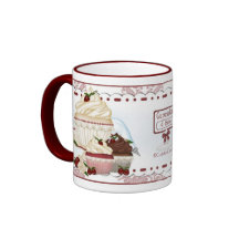 CuddleCreek® ClassyCupcakesのカフェのマグ