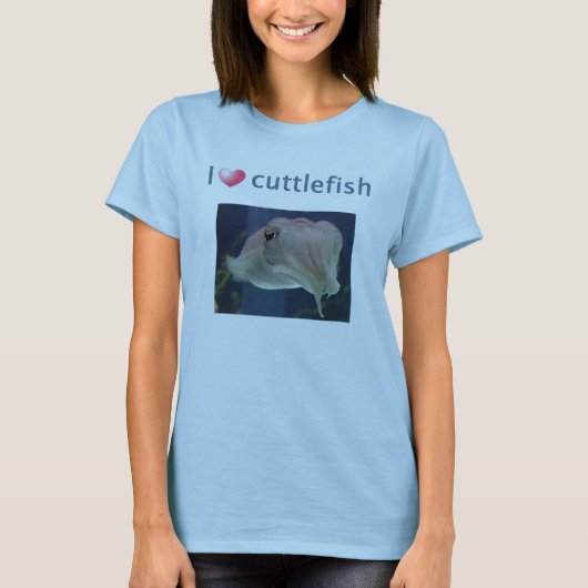 CuddlefishのかわいいTシャツ Tシャツ (正面)