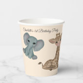 Cuddles 1st誕生日パーティー 紙コップ (正面)