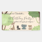 Cuddles 1st Birthday Party 横断幕 (横)