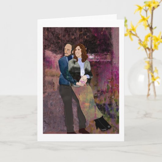 Cuddles LeeMarie's creative Design カード (黄色い花)