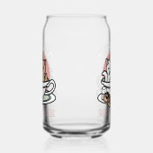 Cuddling Kitties in a Cup - Adorable Tea Time ガラス缶 (右)