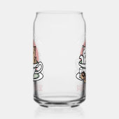 Cuddling Kitties in a Cup - Adorable Tea Time ガラス缶 (左)