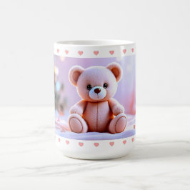 Cuddly Bear Heart コーヒーマグカップ