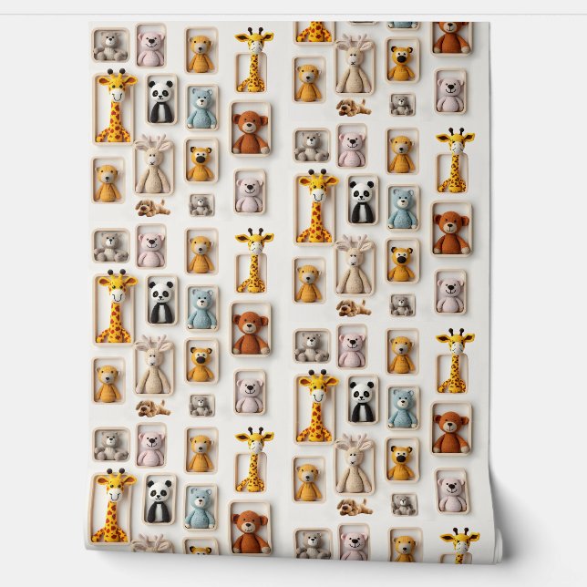 Cuddly Critterコレクション 壁紙 (ほどく)