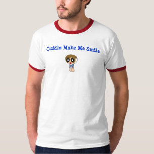 Cuddlzは私を微笑させます Tシャツ