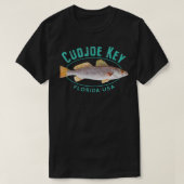 Cudjoe Key Florida Tシャツ (デザイン正面)