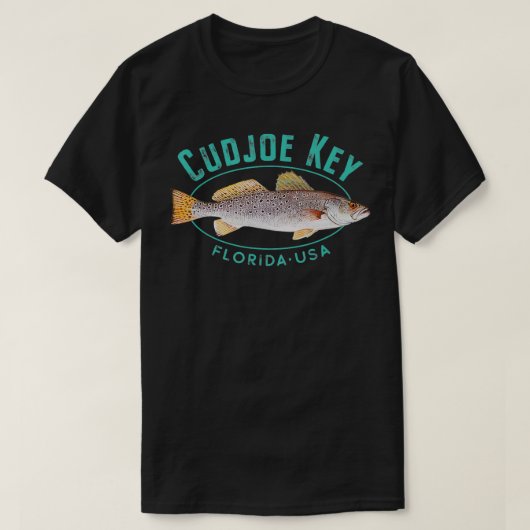 Cudjoe Key Florida Tシャツ (デザイン正面)