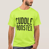 CUDLE MONSTER おもしろい Tシャツとスウェットシャツ Tシャツ (正面)