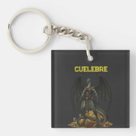 Cuelebre Mythic Dragon - Treasure Guardian キーホルダー
