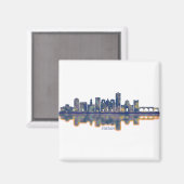 Cuencaスカイライン マグネット (正面/裏面)