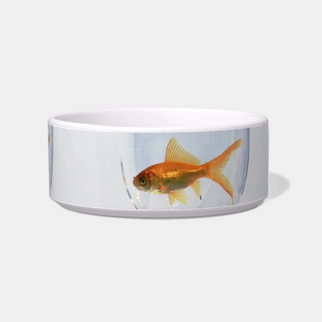 Cuenco para gatos con imagen de peces ボウル (右)