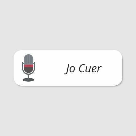 Cuerネームバッジ 名札 (正面)