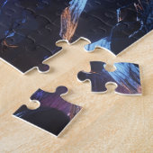 Cueva de Cristal con Cascada Mágica ジグソーパズル (側面)