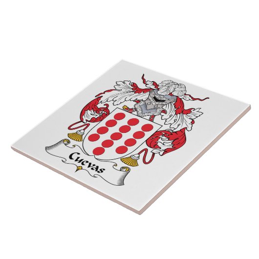 Cuevasの家紋 タイル (側面)