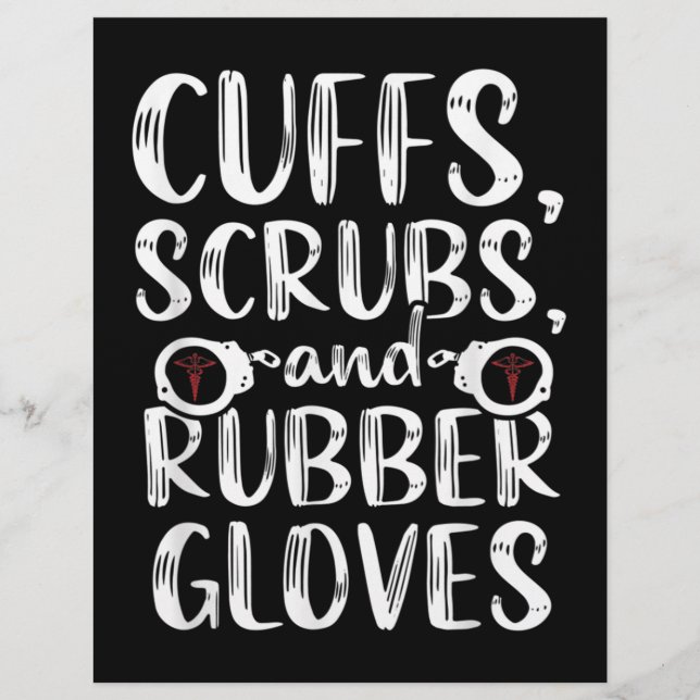 Cuffs Correctional Nurse RN Prison Nursing Medical レターヘッド (正面)