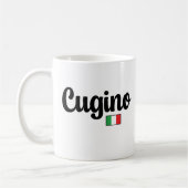 Cugino (Cousin Him) Italian Flag Mug コーヒーマグカップ (左)