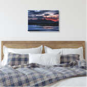 Cuillin Ridge Sunset Isle of Skye  キャンバスプリント (インサイチュ (寝室))